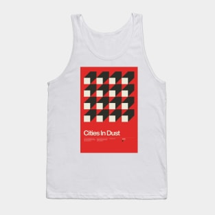 Cities In Dust Inspired Lyrics Design Tank Top